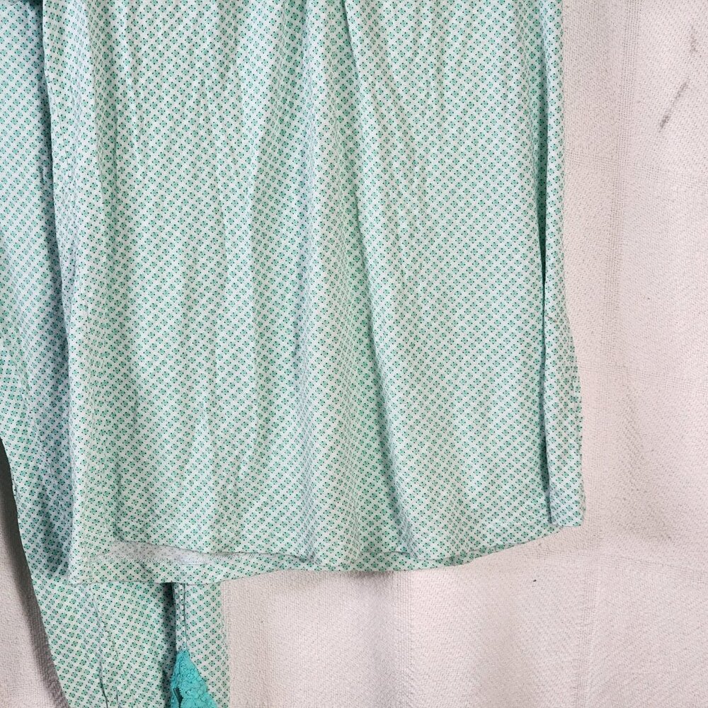 Apt. 9 Intimates Green Pattern With Lace Trim And… - image 5